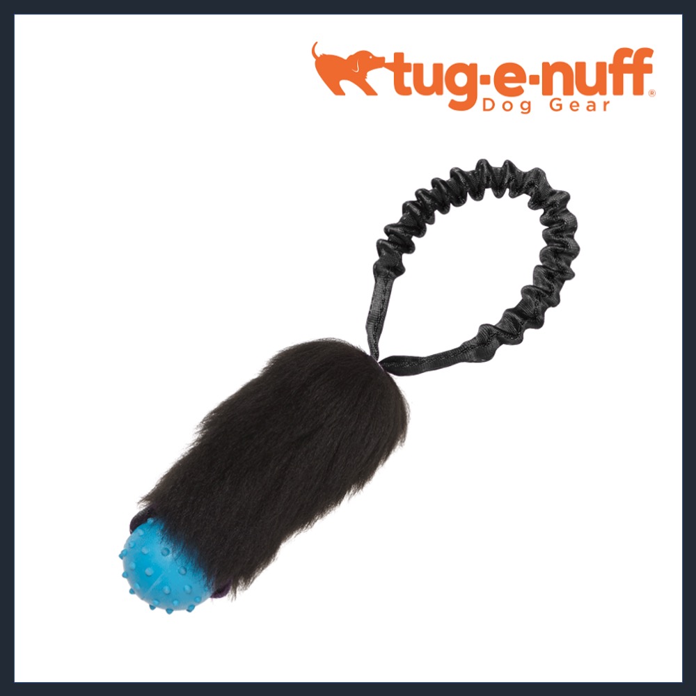 TUG-E-NUFF Pocket Bungee – Sheepskin Ball Tug